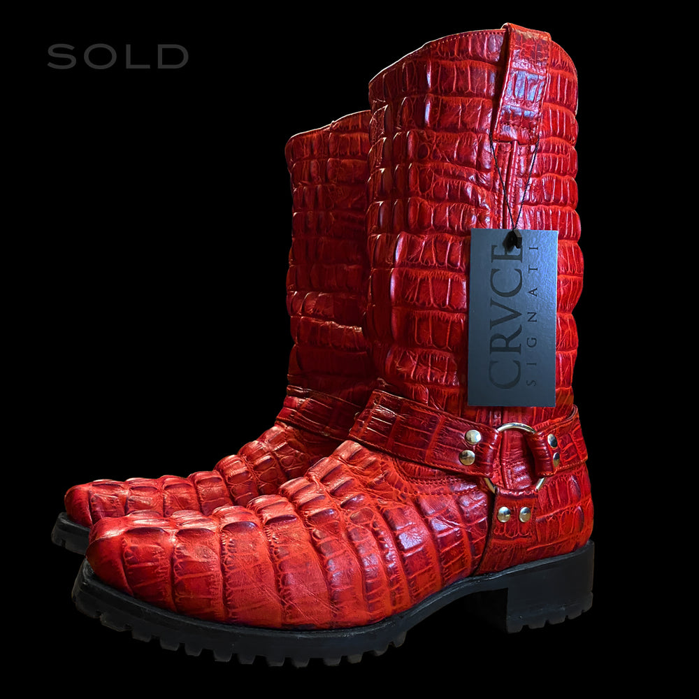 
            
                Load image into Gallery viewer, Inferno Croc Boots
            
        